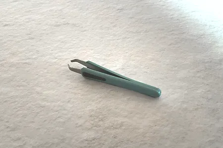 ヒゲを毛抜きで抜くとやめられなくなる抜毛症